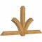 Ekena Millwork Redmond Rough Sawn Timber Gable Bracket, Western Red Cedar, 96"W x 48"H x 6"D x 6"F, 12/12 Pitch GBW096X48X0606RED00RWR - alternate 3